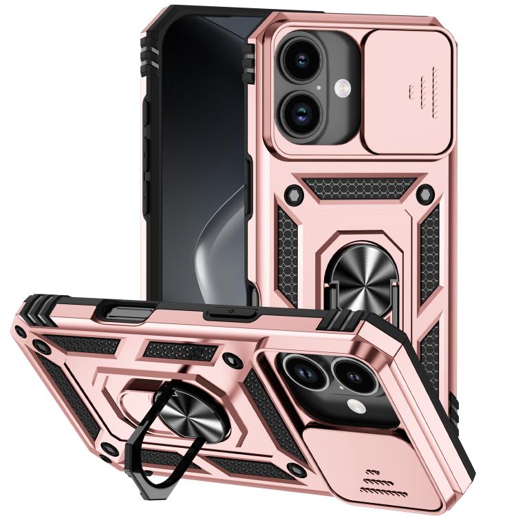 Custodia per telefono con supporto scorrevole Camshield, For iPhone 17, For iPhone Air