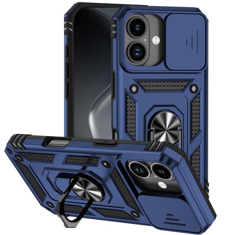 Custodia per telefono con supporto scorrevole Camshield, For iPhone 17, For iPhone Air