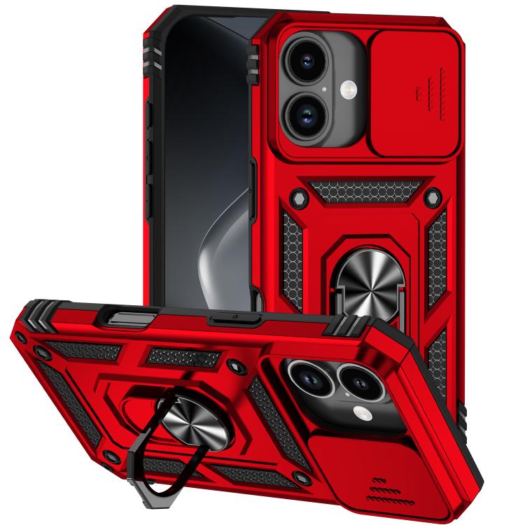Custodia per telefono con supporto scorrevole Camshield, For iPhone 17, For iPhone Air
