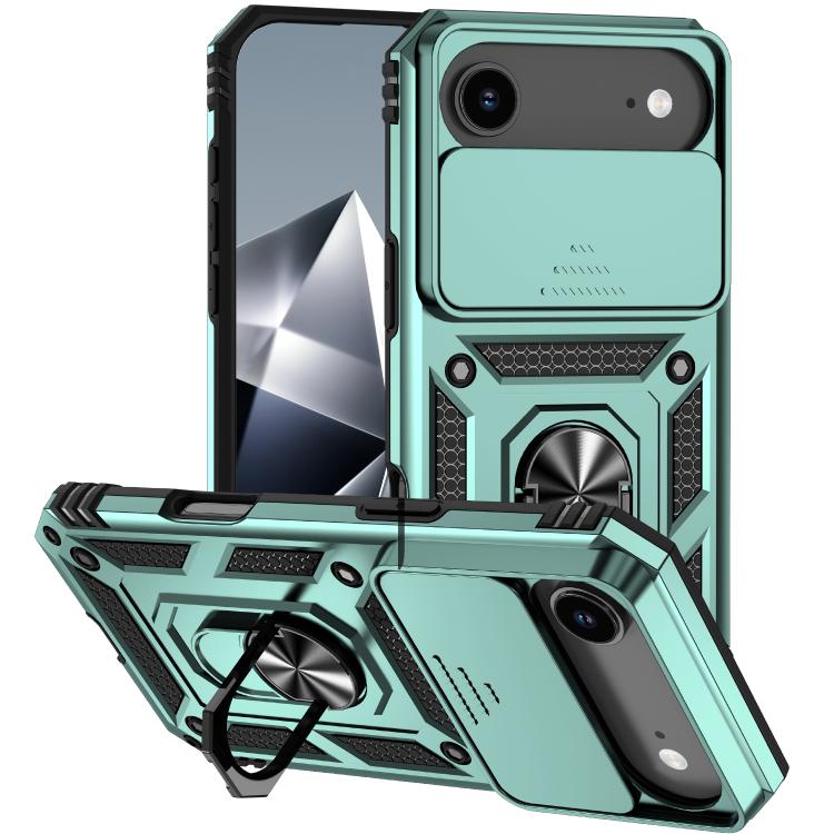 Custodia per telefono con supporto scorrevole Camshield, For iPhone 17, For iPhone Air