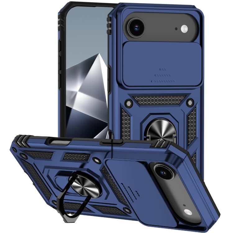 Custodia per telefono con supporto scorrevole Camshield, For iPhone 17, For iPhone Air