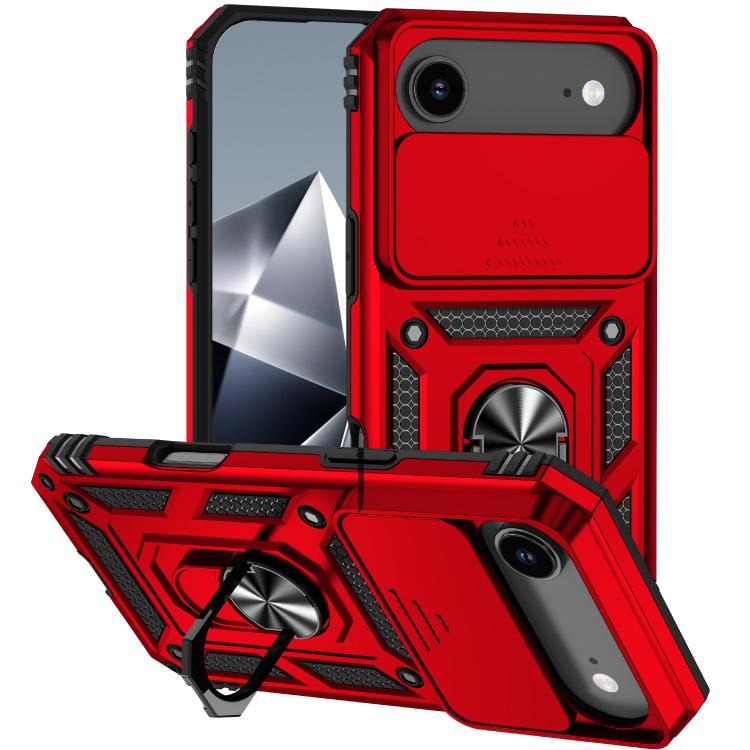 Custodia per telefono con supporto scorrevole Camshield, For iPhone 17, For iPhone Air
