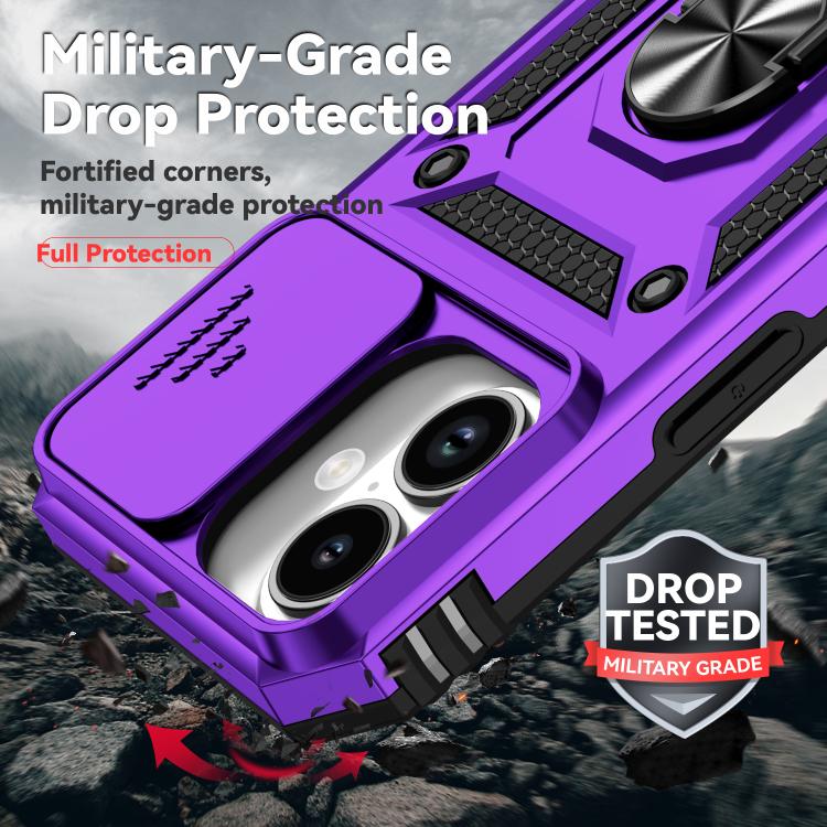 Custodia per telefono con supporto scorrevole Camshield, For iPhone 18, For iPhone 18 Pro, For iPhone 18 Pro Max