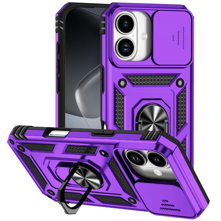 Custodia per telefono con supporto scorrevole Camshield, For iPhone 18, For iPhone 18 Pro, For iPhone 18 Pro Max