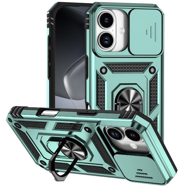 Custodia per telefono con supporto scorrevole Camshield, For iPhone 18, For iPhone 18 Pro, For iPhone 18 Pro Max