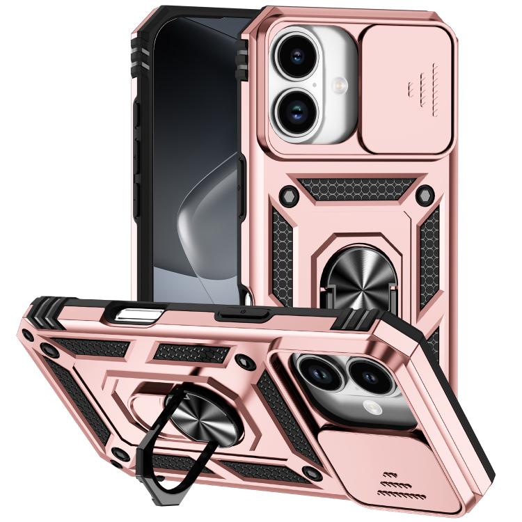 Custodia per telefono con supporto scorrevole Camshield, For iPhone 18, For iPhone 18 Pro, For iPhone 18 Pro Max