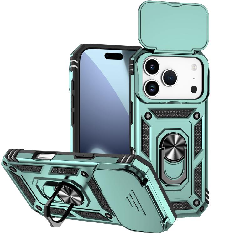 Custodia per telefono con supporto scorrevole Camshield, For iPhone 18, For iPhone 18 Pro, For iPhone 18 Pro Max