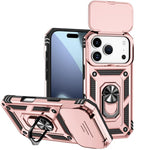 Custodia per telefono con supporto scorrevole Camshield, For iPhone 18, For iPhone 18 Pro, For iPhone 18 Pro Max