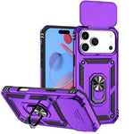 Custodia per telefono con supporto scorrevole Camshield, For iPhone 18, For iPhone 18 Pro, For iPhone 18 Pro Max