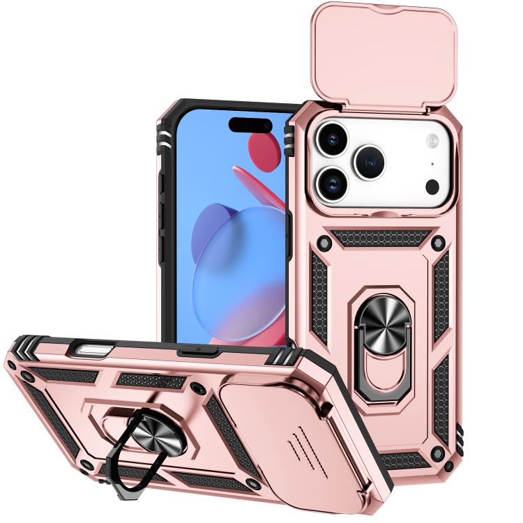 Custodia per telefono con supporto scorrevole Camshield, For iPhone 18, For iPhone 18 Pro, For iPhone 18 Pro Max