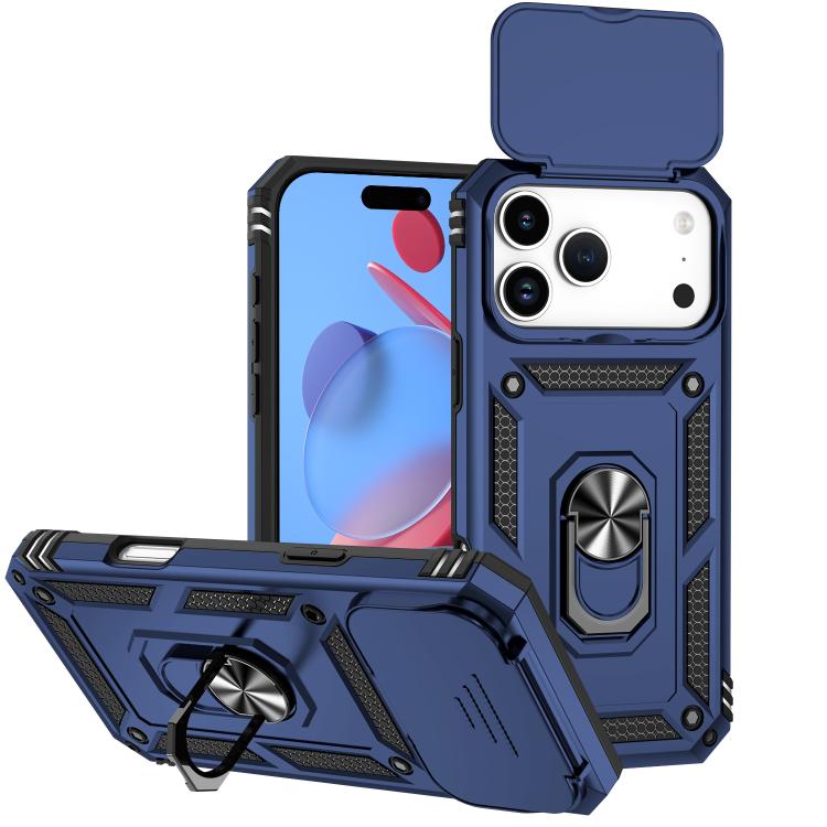 Custodia per telefono con supporto scorrevole Camshield, For iPhone 18, For iPhone 18 Pro, For iPhone 18 Pro Max