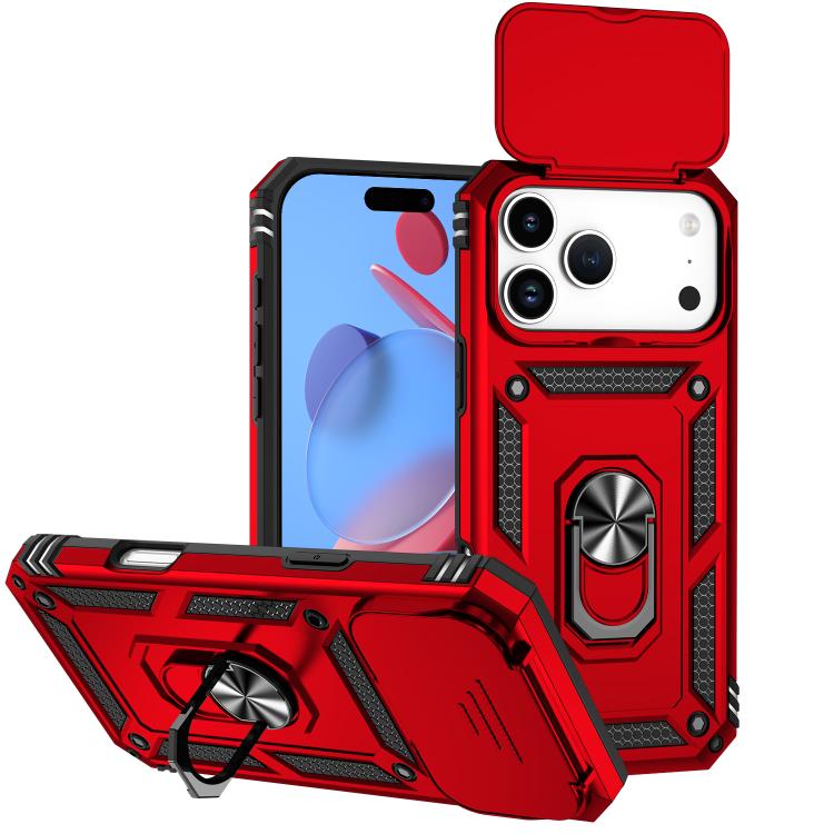 Custodia per telefono con supporto scorrevole Camshield, For iPhone 18, For iPhone 18 Pro, For iPhone 18 Pro Max