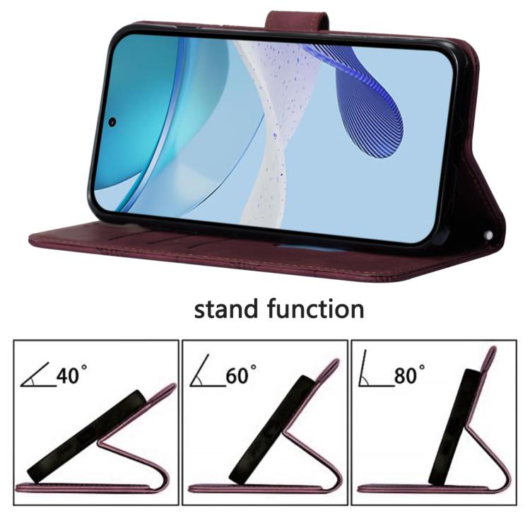 Custodia per telefono con tracolla in pelle con stampa 3D, For Samsung Galaxy S25 Edge 5G