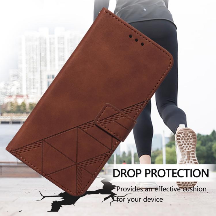 Custodia per telefono con tracolla in pelle con stampa 3D, For Samsung Galaxy S25 Edge 5G