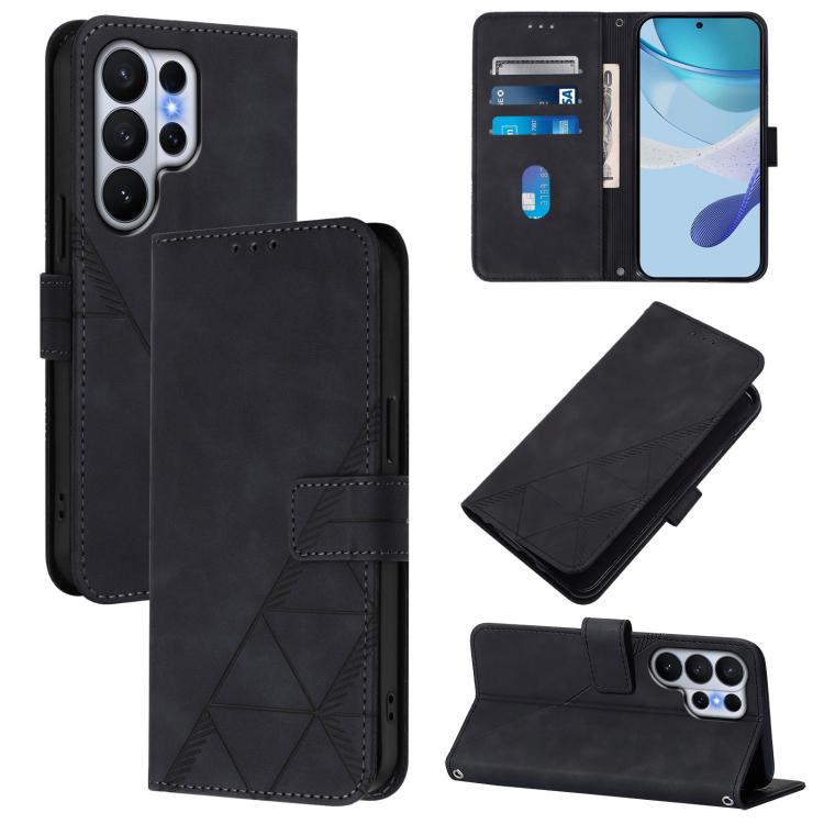 Custodia per telefono con tracolla in pelle con stampa 3D, For Samsung Galaxy S26+ 5G, For Samsung Galaxy S26 Edge 5G, For Samsung Galaxy S26 Ultra 5G, For Samsung Galaxy S26 5G
