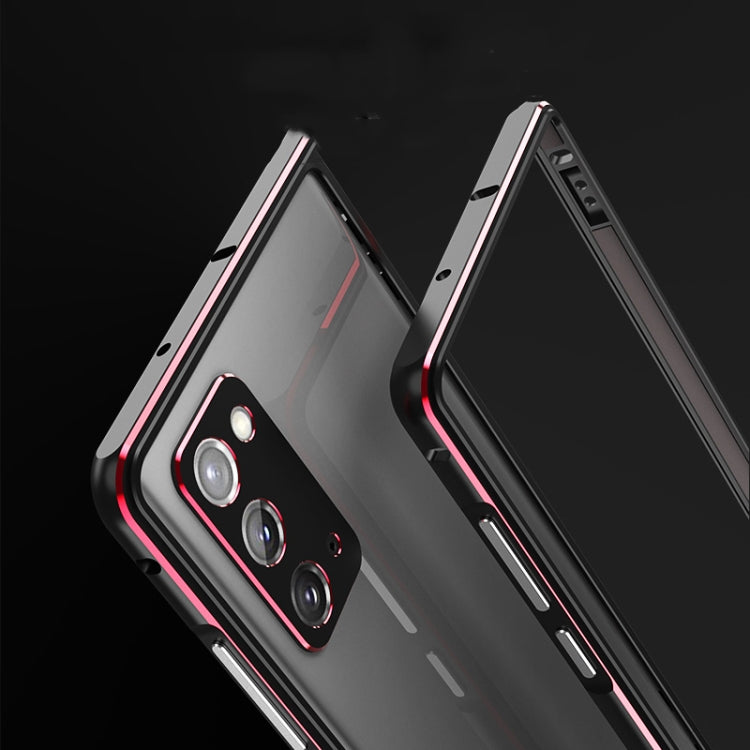 Telaio paraurti in lega di alluminio per Samsung Galaxy Note20 Ul