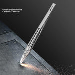 2uul TW31 Ultrahard Insulative Ceramic Tweezer, TW31