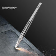 2uul TW31 Ultrahard Insulative Ceramic Tweezer, TW31