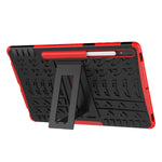 Custodia TPU antiurto con supporto per Galaxy Tab S7+