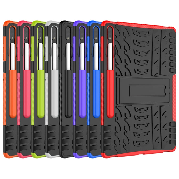 Custodia TPU antiurto con supporto per Galaxy Tab S7+