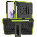 Custodia TPU antiurto con supporto per Galaxy Tab S7+
