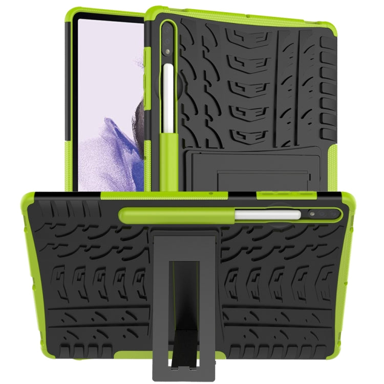 Custodia TPU antiurto con supporto per Galaxy Tab S7+