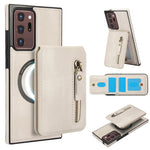 Custodia per telefono con cerniera e MagSafe in pelle divisa, For Samsung Galaxy Note20 Ultra, For Samsung Galaxy Note20