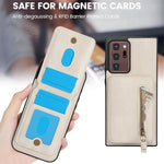 Custodia per telefono con cerniera e MagSafe in pelle divisa, For Samsung Galaxy Note20 Ultra, For Samsung Galaxy Note20