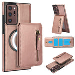 Custodia per telefono con cerniera e MagSafe in pelle divisa, For Samsung Galaxy Note20 Ultra, For Samsung Galaxy Note20