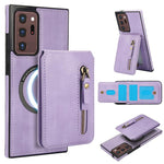 Custodia per telefono con cerniera e MagSafe in pelle divisa, For Samsung Galaxy Note20 Ultra, For Samsung Galaxy Note20