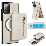 Custodia per telefono con cerniera e MagSafe in pelle divisa, For Samsung Galaxy Note20 Ultra, For Samsung Galaxy Note20