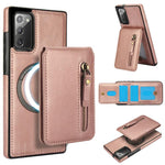 Custodia per telefono con cerniera e MagSafe in pelle divisa, For Samsung Galaxy Note20 Ultra, For Samsung Galaxy Note20