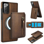 Custodia per telefono con cerniera e MagSafe in pelle divisa, For Samsung Galaxy Note20 Ultra, For Samsung Galaxy Note20