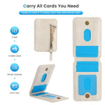 Custodia per telefono con cerniera e MagSafe in pelle divisa, For Samsung Galaxy S23+ 5G, For Samsung Galaxy S23 5G, For Samsung Galaxy S22 Ultra 5G