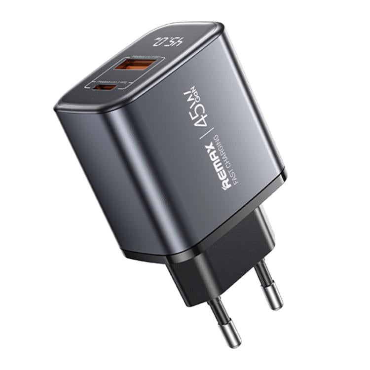 Caricabatterie rapido REMAX U2-AC 45W USB Type-C GaN