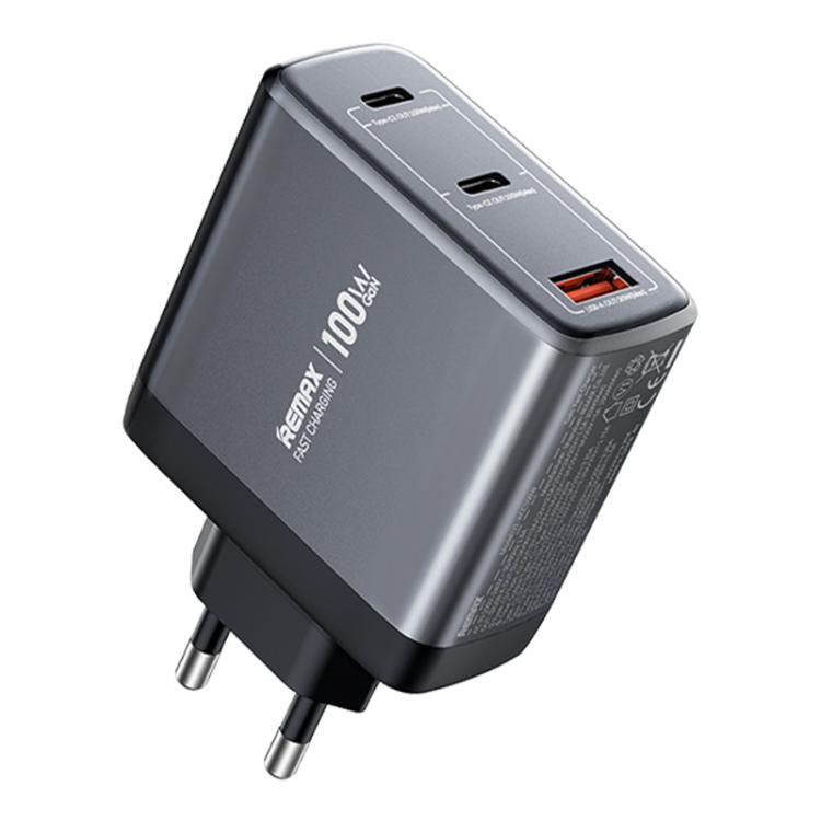 Caricabatterie rapido REMAX U2-AC 100W GaN USB Type-C