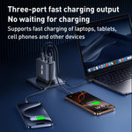 Caricabatterie rapido REMAX U2-AC 100W GaN USB Type-C