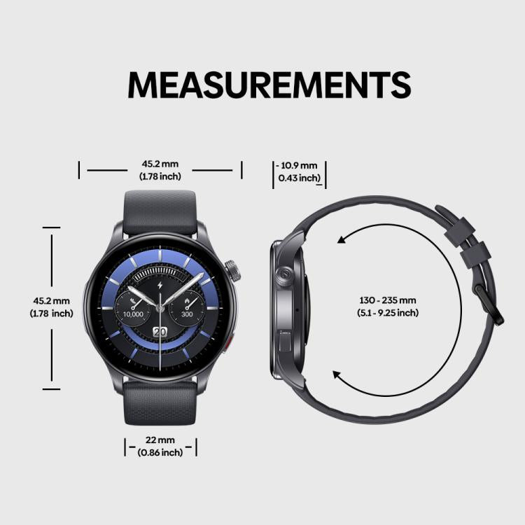 Zeblaze Btalk 3 GPS 1.43 pollici HD AMOLED Screen Health Fitness Smart Watch, Supporto Chiamata Bluetooth