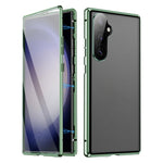 Custodia per telefono in vetro temperato con copertura completa HD magnetica in metallo, For Samsung Galaxy S26+ 5G, For Samsung Galaxy S26 5G, For Samsung Galaxy S25 5G, For Samsung Galaxy S25+ 5G