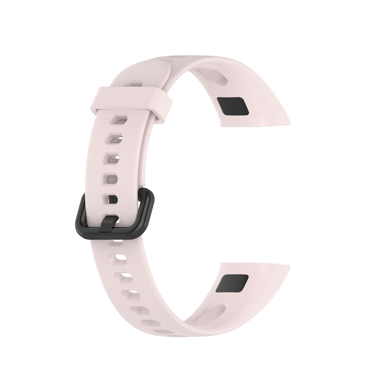 Cinturino in silicone con fibbia in metallo, dimensioni: misura libera, For Huawei Honor Band 5i / Band 4