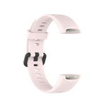 Cinturino in silicone con fibbia in metallo, dimensioni: misura libera, For Huawei Honor Band 5i / Band 4