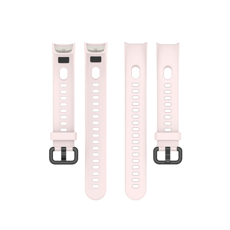 Cinturino in silicone con fibbia in metallo, dimensioni: misura libera, For Huawei Honor Band 5i / Band 4
