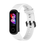 Cinturino in silicone con fibbia in metallo, dimensioni: misura libera, For Huawei Honor Band 5i / Band 4