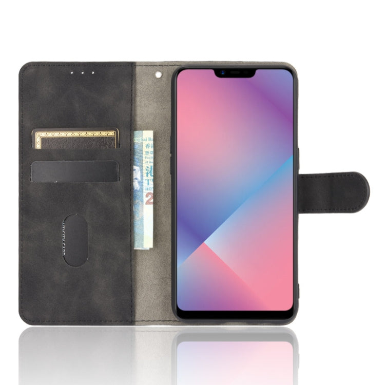 Tinta unita Skin Feel Fibbia magnetica Flip orizzontale Custodia in pelle PU con struttura in vitello con supporto e slot per schede e portafoglio, For OPPO A5(AX5) / A3s / A12e, For OPPO A7(AX7) / A5s / AX5s / A12, For OPPO A8 / A31 (2020)            ...