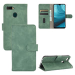 Tinta unita Skin Feel Fibbia magnetica Flip orizzontale Custodia in pelle PU con struttura in vitello con supporto e slot per schede e portafoglio, For OPPO A5(AX5) / A3s / A12e, For OPPO A7(AX7) / A5s / AX5s / A12, For OPPO A8 / A31 (2020)            ...