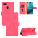Tinta unita Skin Feel Fibbia magnetica Flip orizzontale Custodia in pelle PU con struttura in vitello con supporto e slot per schede e portafoglio, For OPPO A5(AX5) / A3s / A12e, For OPPO A7(AX7) / A5s / AX5s / A12, For OPPO A8 / A31 (2020)            ...