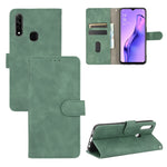 Tinta unita Skin Feel Fibbia magnetica Flip orizzontale Custodia in pelle PU con struttura in vitello con supporto e slot per schede e portafoglio, For OPPO A5(AX5) / A3s / A12e, For OPPO A7(AX7) / A5s / AX5s / A12, For OPPO A8 / A31 (2020)            ...