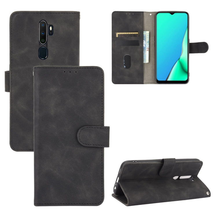 Tinta unita Skin Feel Fibbia magnetica Flip orizzontale Custodia in pelle PU con struttura in vitello con supporto e slot per schede e portafoglio, For OPPO A5(AX5) / A3s / A12e, For OPPO A7(AX7) / A5s / AX5s / A12, For OPPO A8 / A31 (2020)            ...