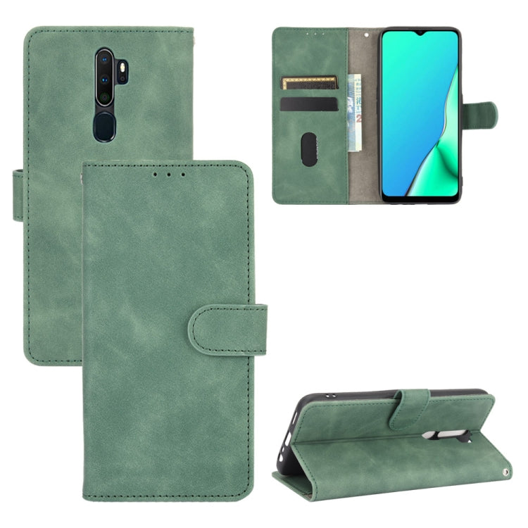 Tinta unita Skin Feel Fibbia magnetica Flip orizzontale Custodia in pelle PU con struttura in vitello con supporto e slot per schede e portafoglio, For OPPO A5(AX5) / A3s / A12e, For OPPO A7(AX7) / A5s / AX5s / A12, For OPPO A8 / A31 (2020)            ...