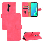 Tinta unita Skin Feel Fibbia magnetica Flip orizzontale Custodia in pelle PU con struttura in vitello con supporto e slot per schede e portafoglio, For OPPO A5(AX5) / A3s / A12e, For OPPO A7(AX7) / A5s / AX5s / A12, For OPPO A8 / A31 (2020)            ...